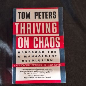 Thriving on Chaos Paperback Book by Tom Peters